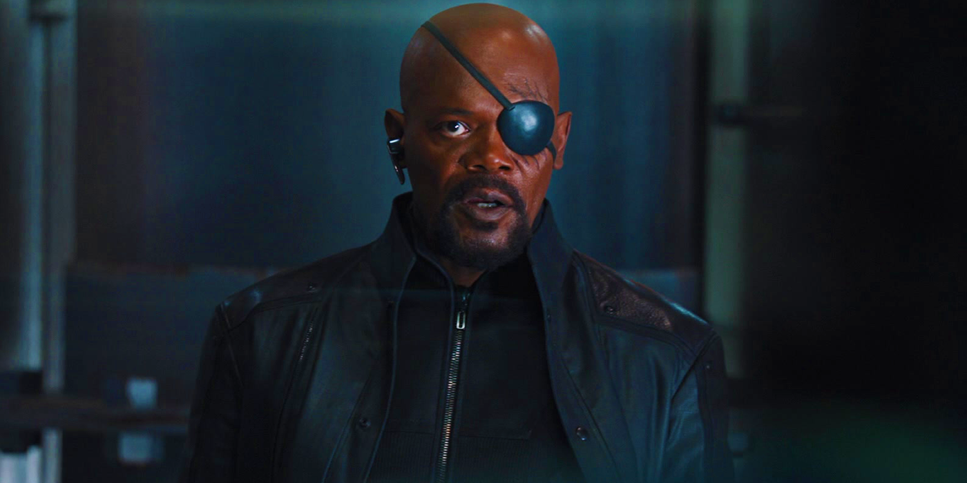 Nick Fury speaking to Loki in The Avengers