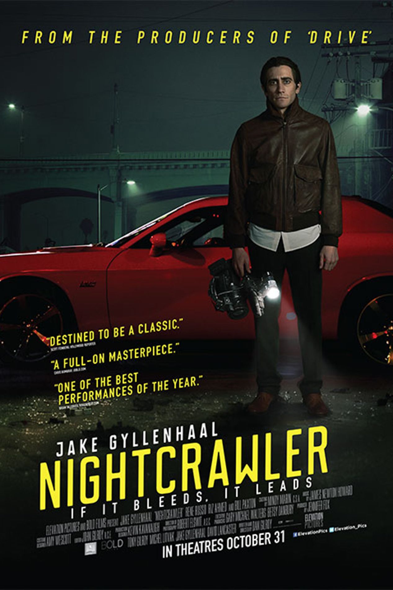 Nightcrawler Movie Poster 2014