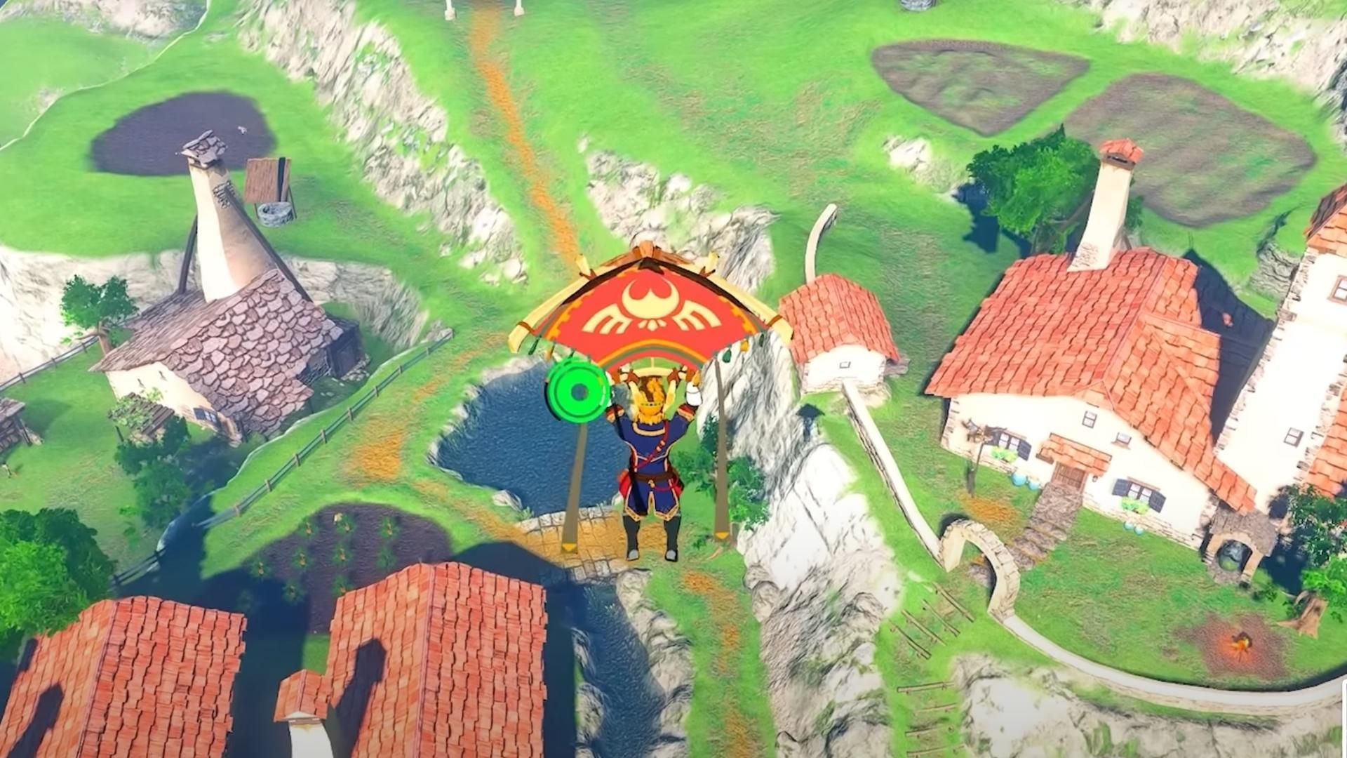Nostalgic Paraglider Fabric in Zelda_ Tears of the Kingdom