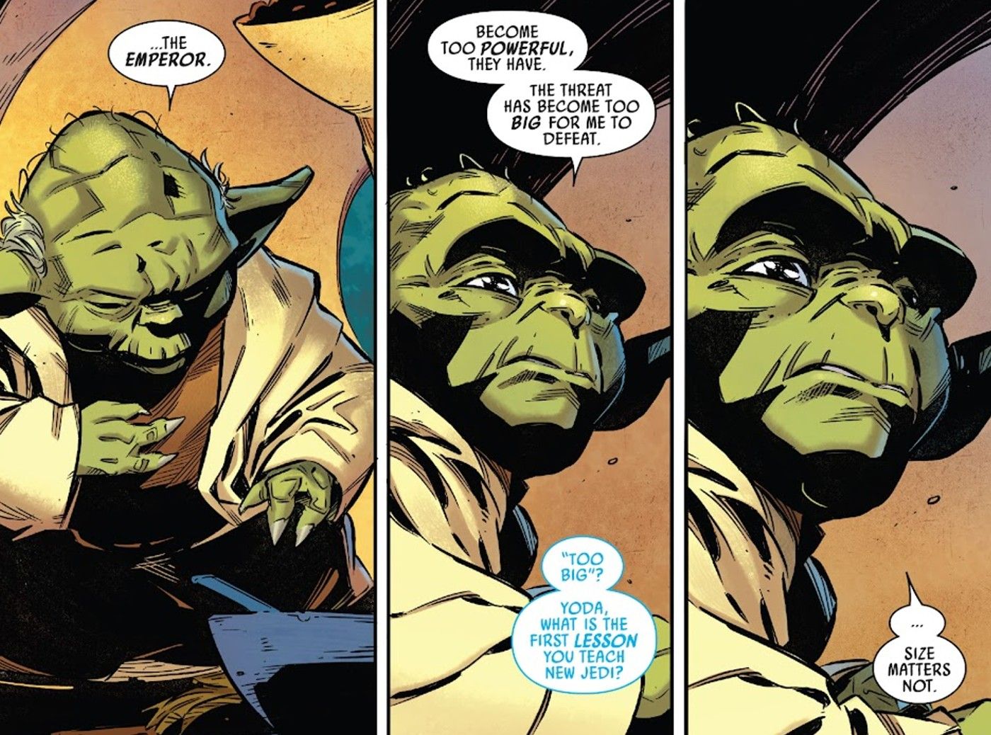 obi-wan works on yoda