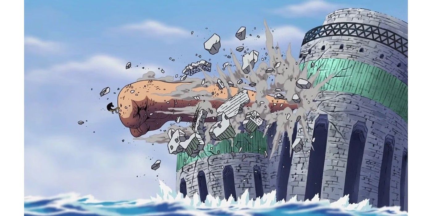 One Piece Luffy first use of third gear.