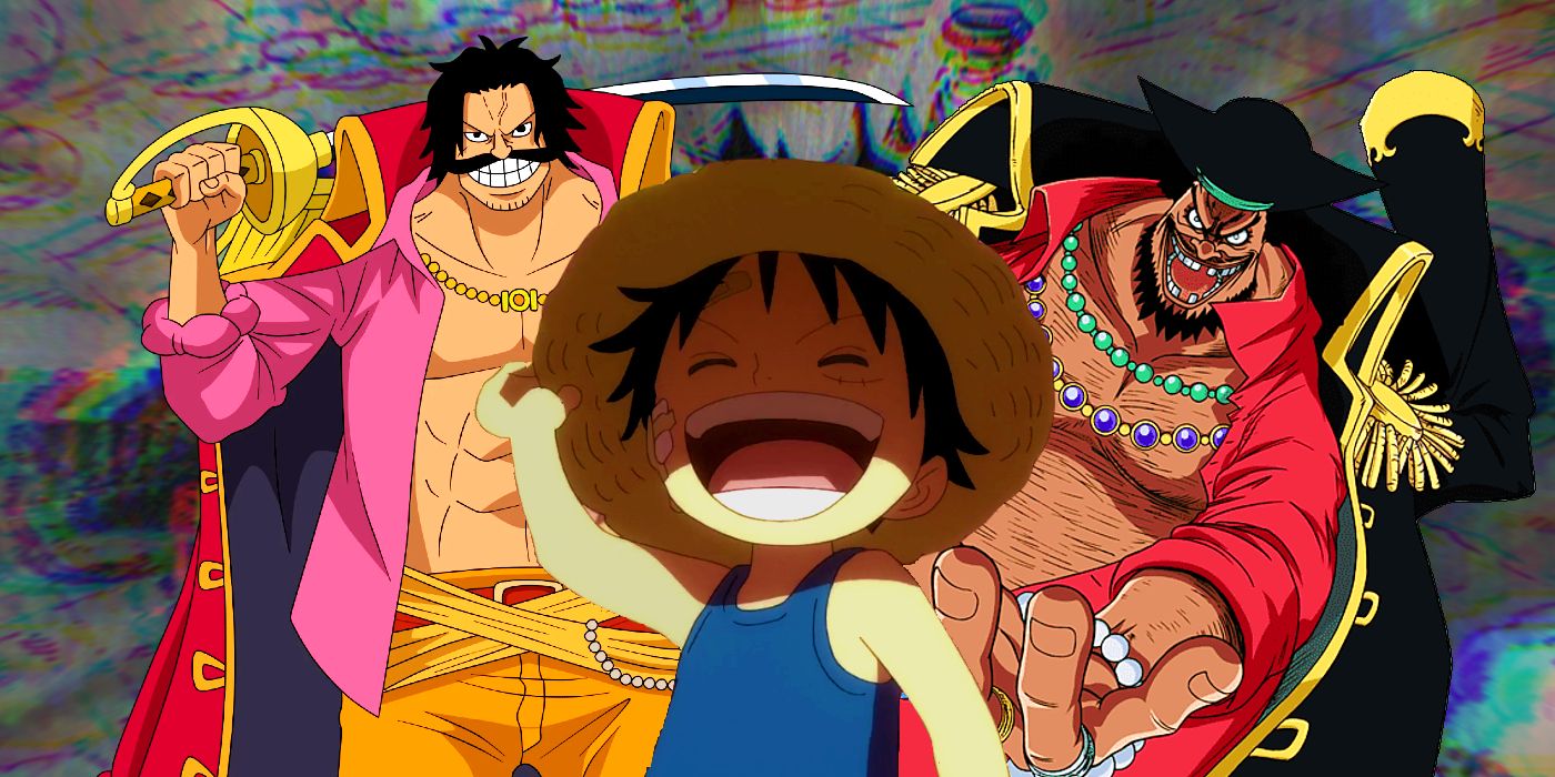 One Piece Luffy Roger and Blackbeard Representing the Will of D