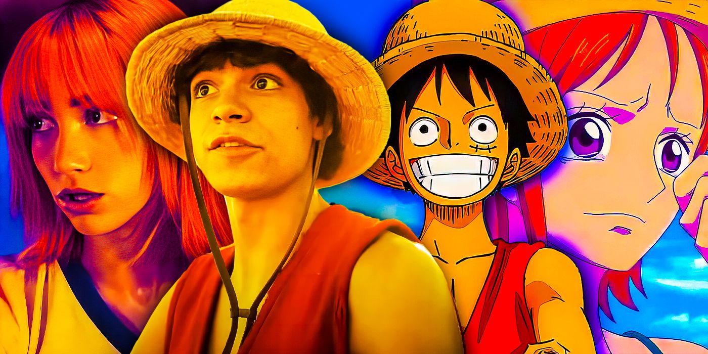 Nami, Luffy and Morgan, One Piece (Live-Action Netflix TV Series)