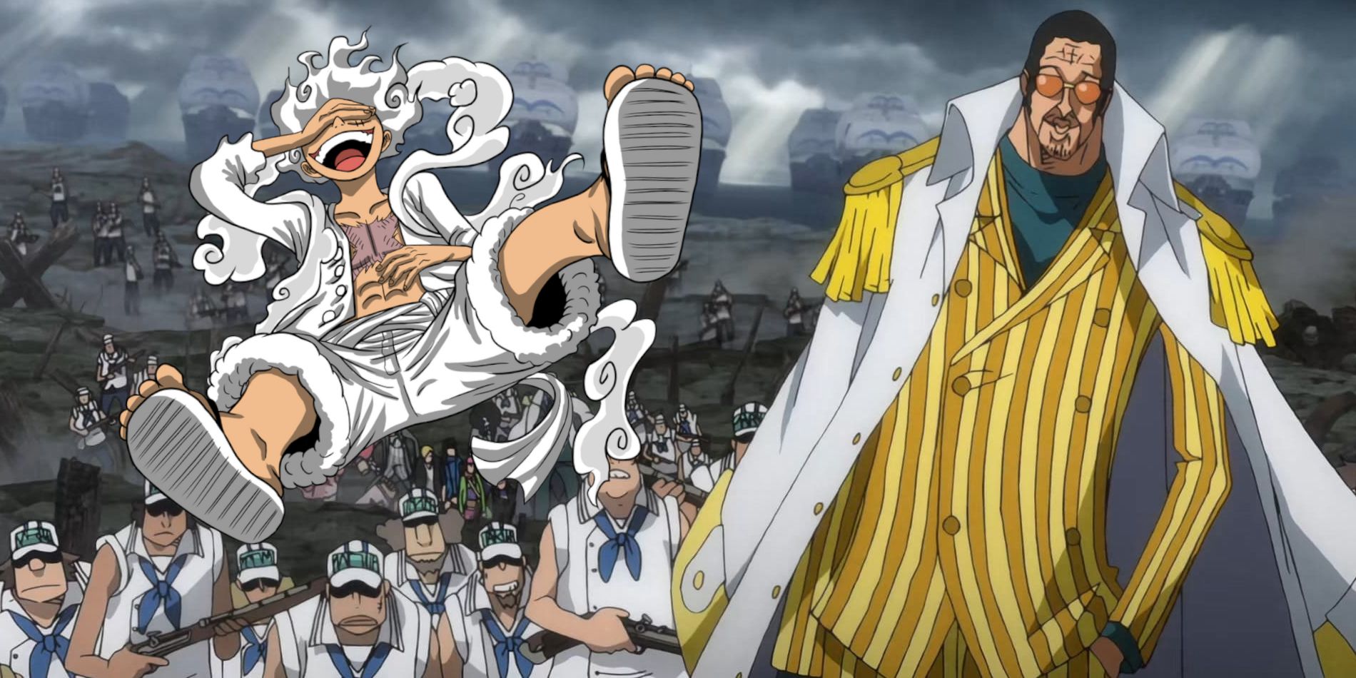 one piece - Why do all Marine Vice Admirals (and higher ranking