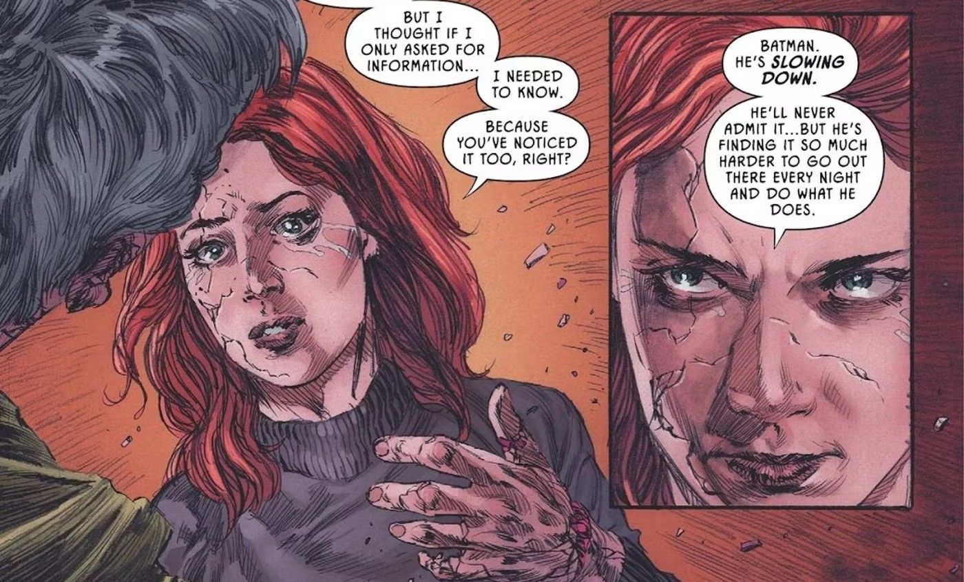 Oracle Admits that Batman Has Been Slowing Down