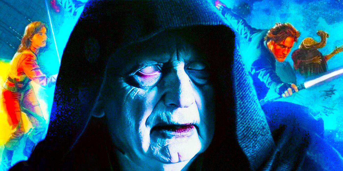 Palpatine and Jedi art.