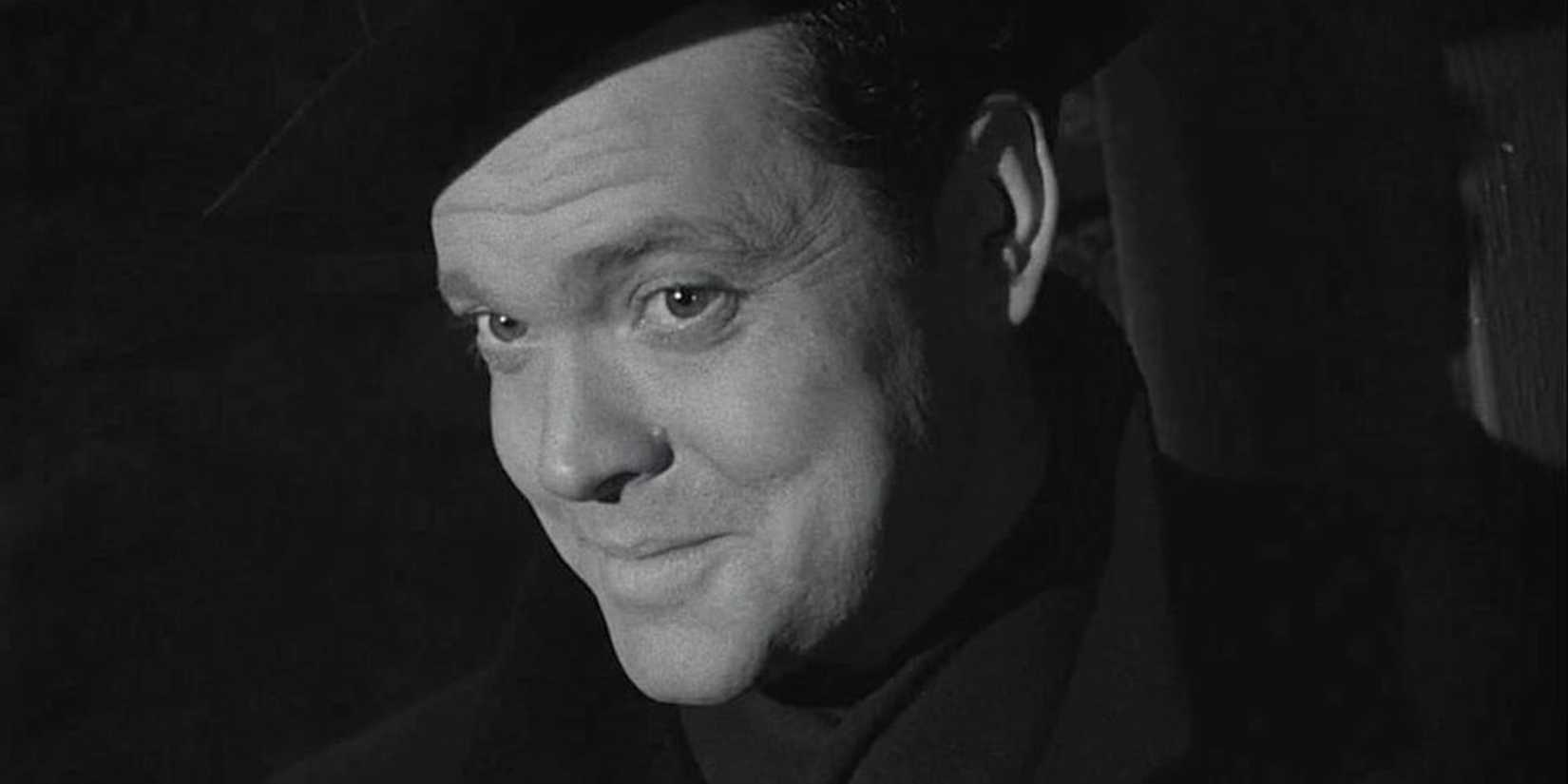 Orson Welles smirking in The Third Man