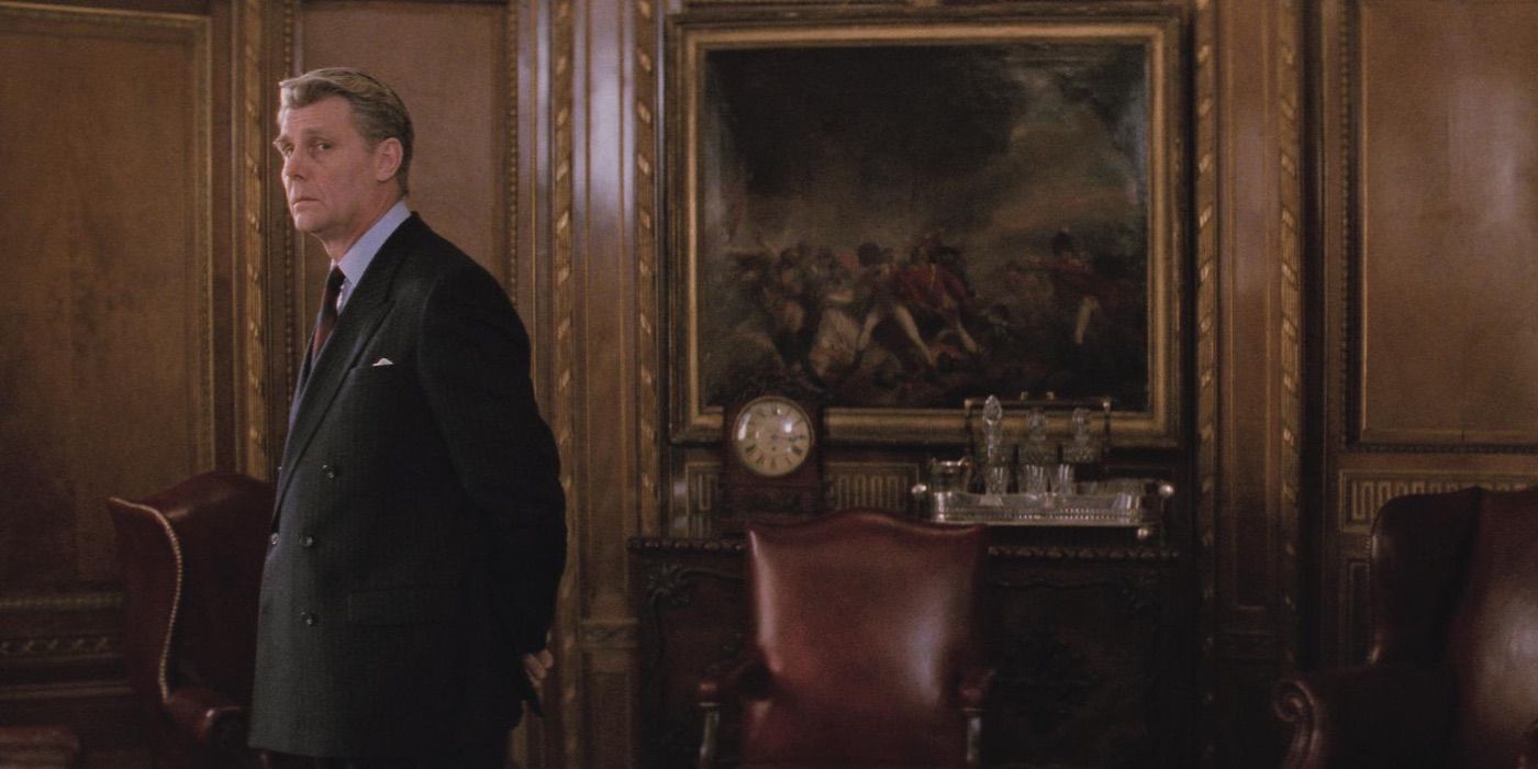 Lord Holmes paces the room in Patriot Games