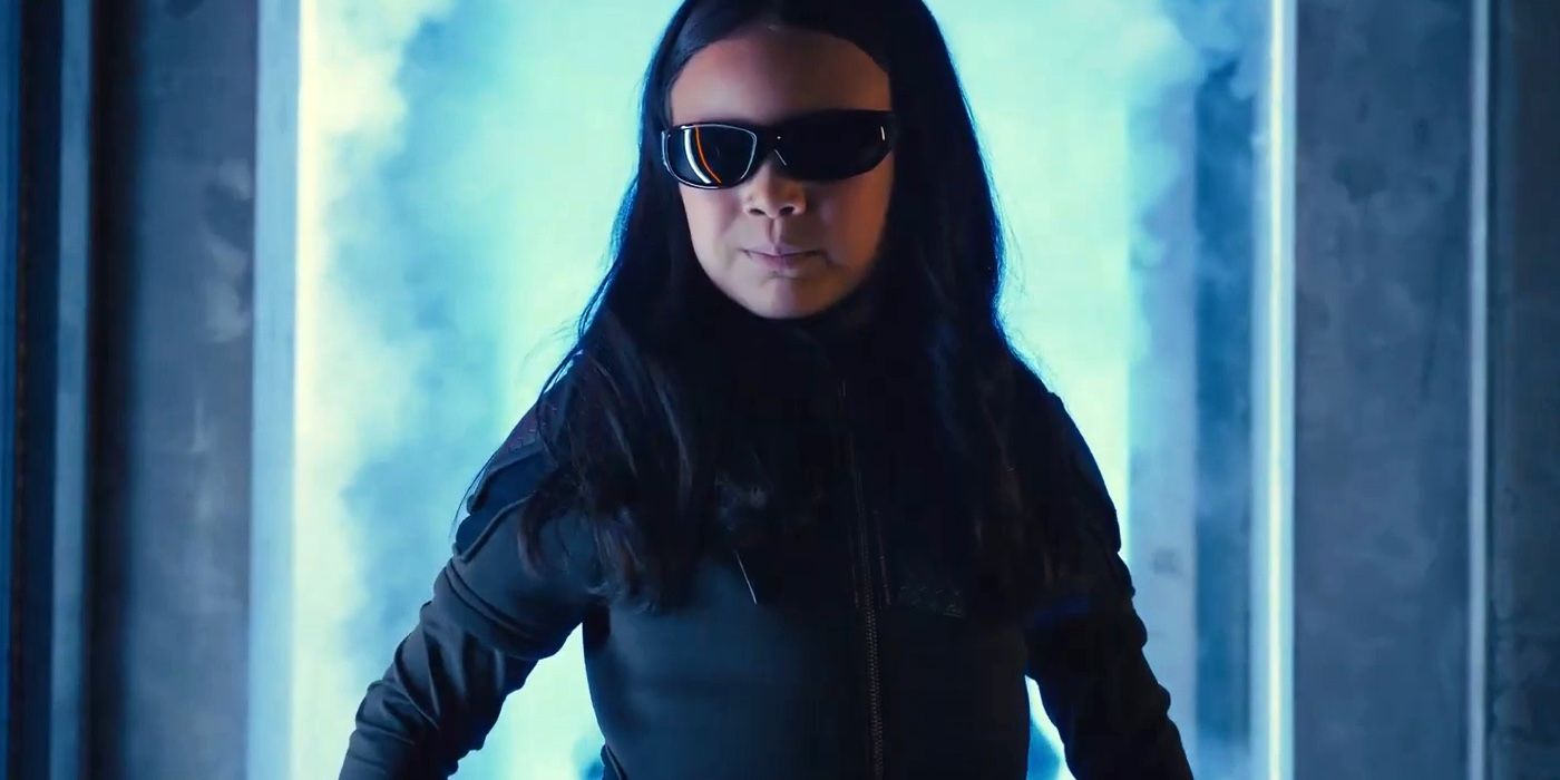 Patty in a jacket and sunglasses in Spy Kids: Armageddon