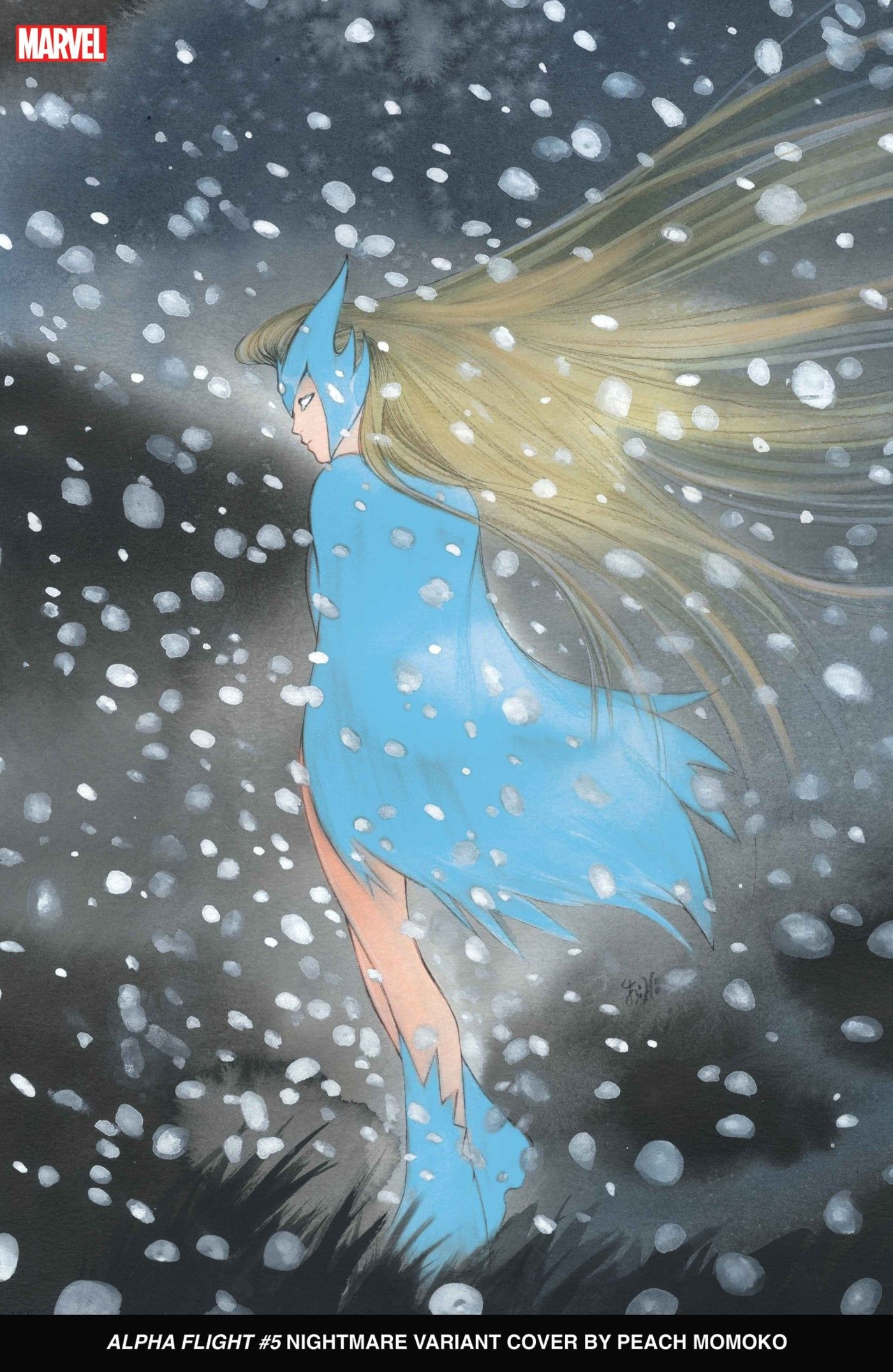 Capa de Alpha Flight Nightmare por Peach Momoko