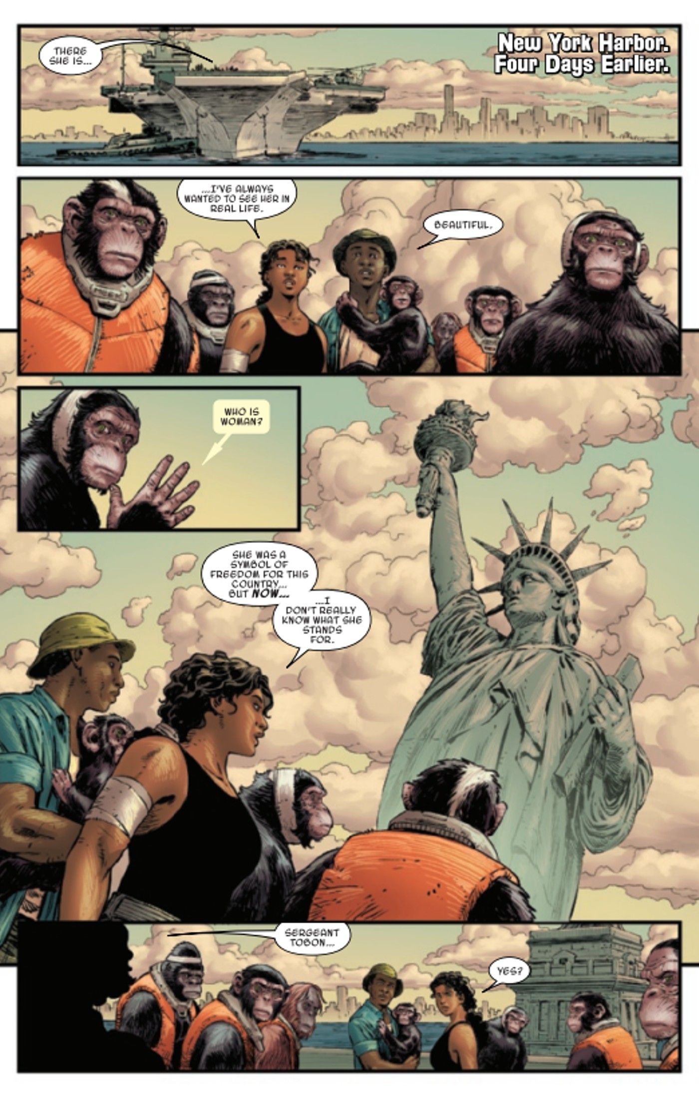 Planet of the Apes #5-4