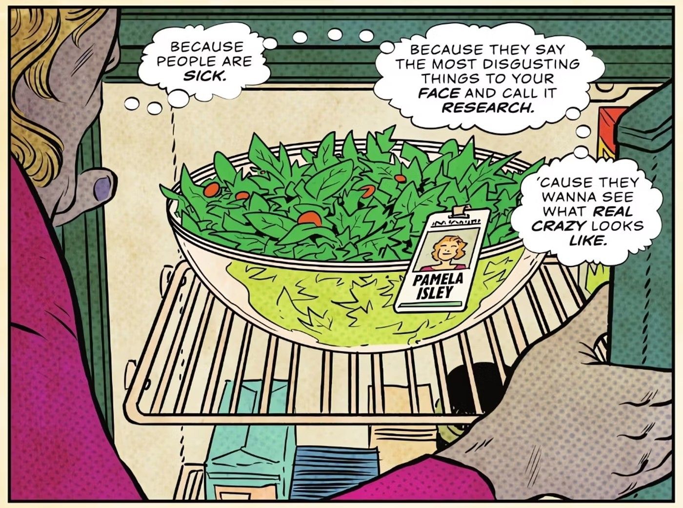 Poison Ivy Fridged as a Salad