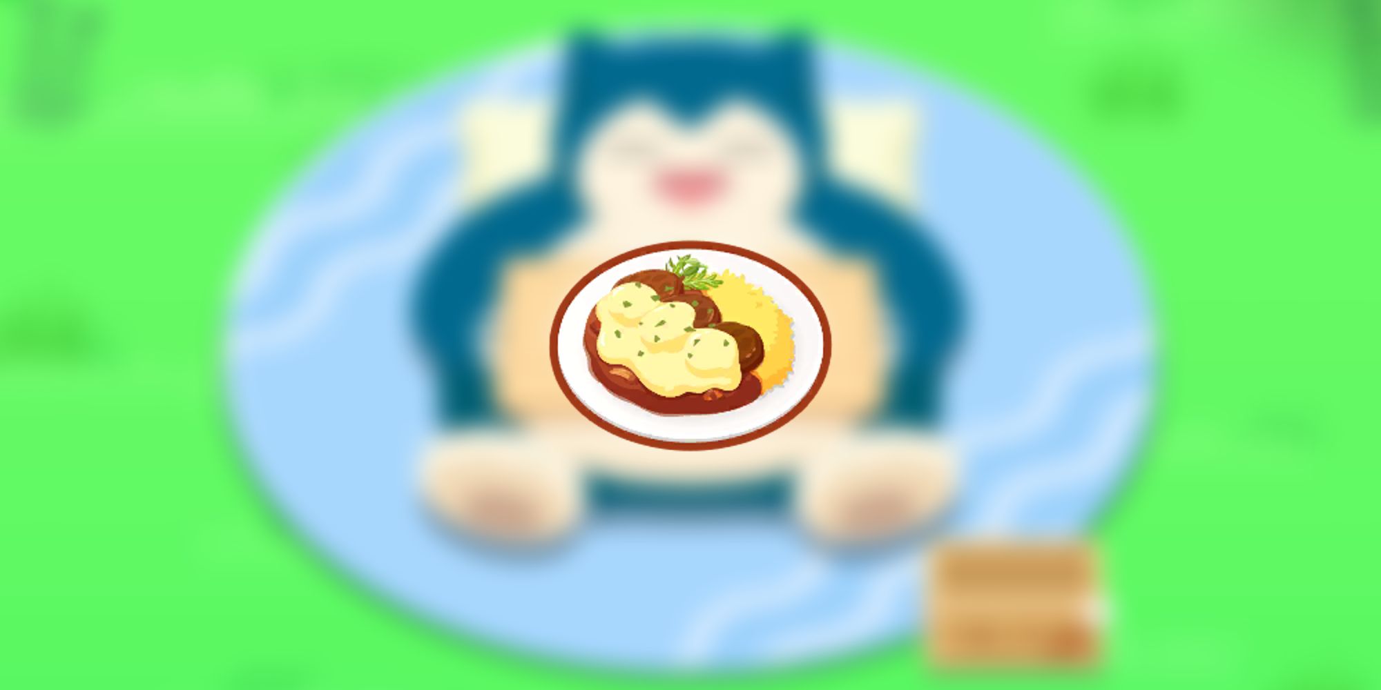 Pokemon Sleep Hearty Cheeseburger Curry