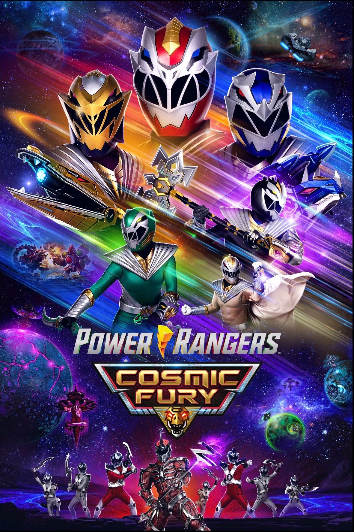 Power Rangers Cosmic Fury TV Poster