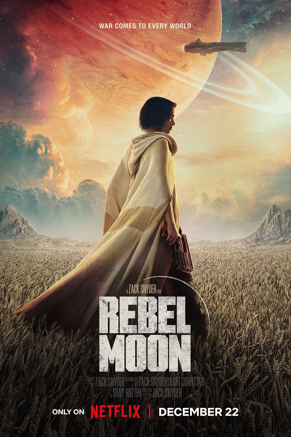 Rebel Moon Part One Movie Poster