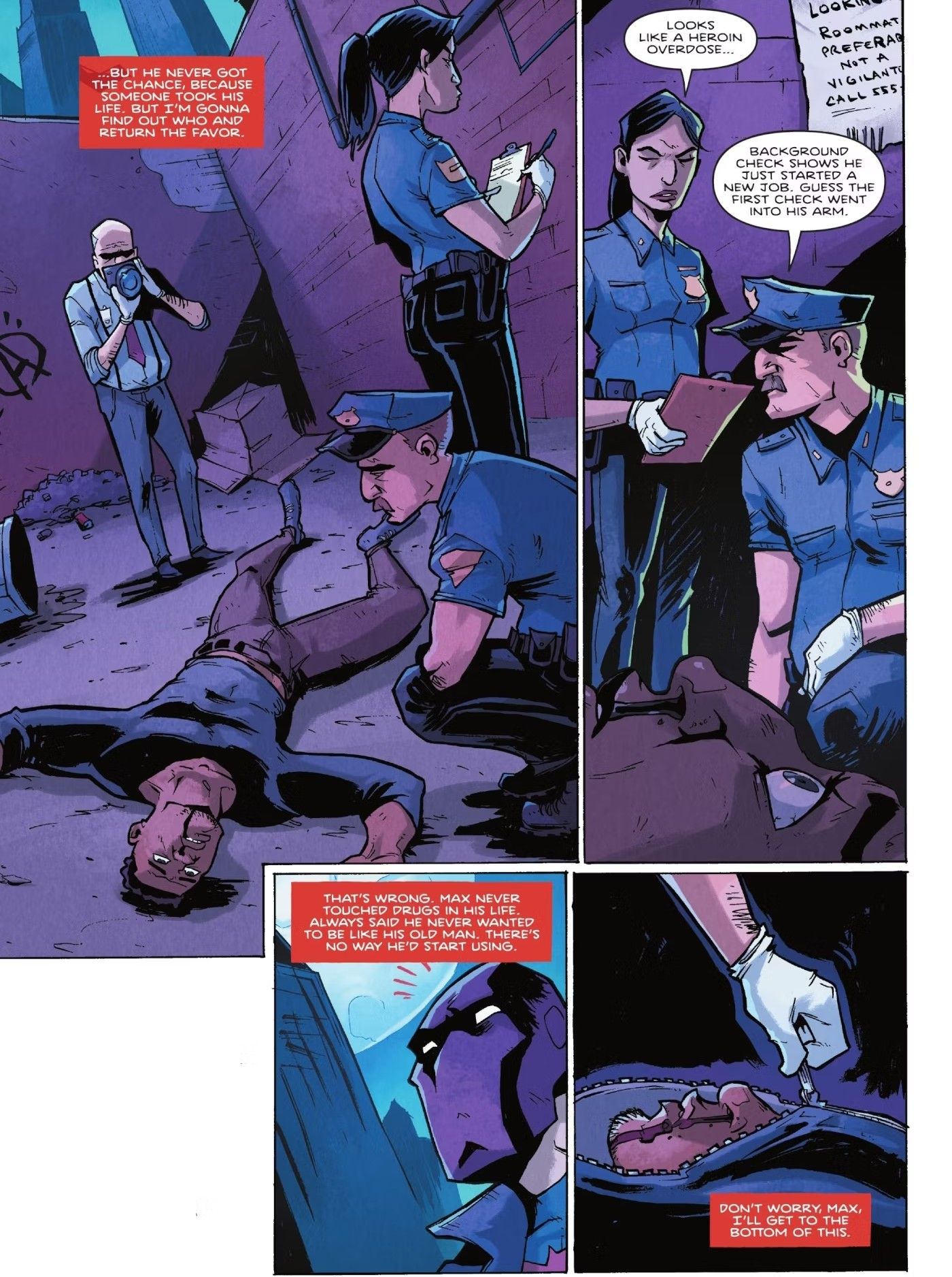 Red Hood Investigates Max&rsquo;s Death