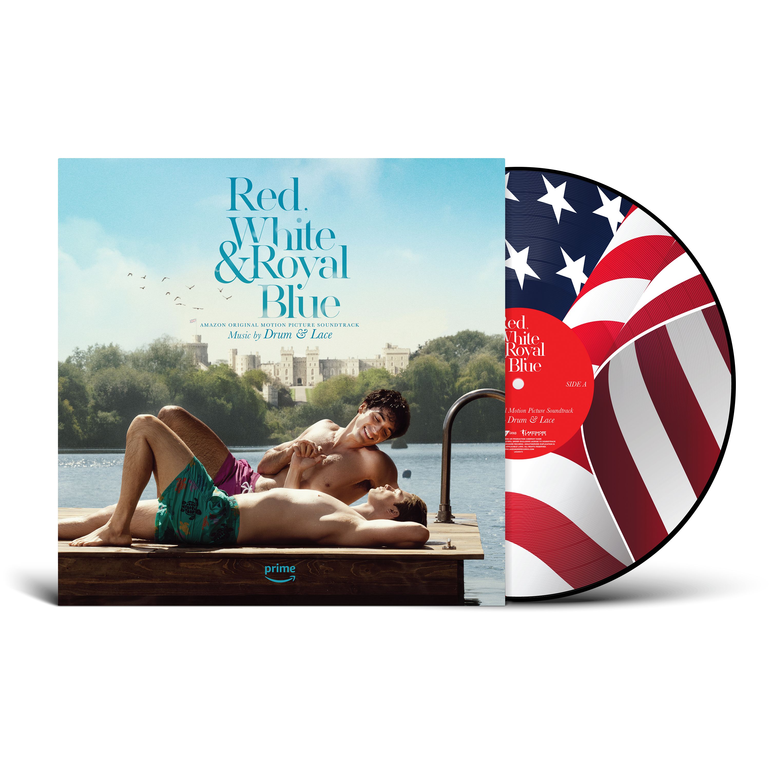red white royal blue vinyl