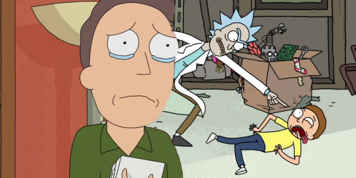 Rick and Morty and Jerry.