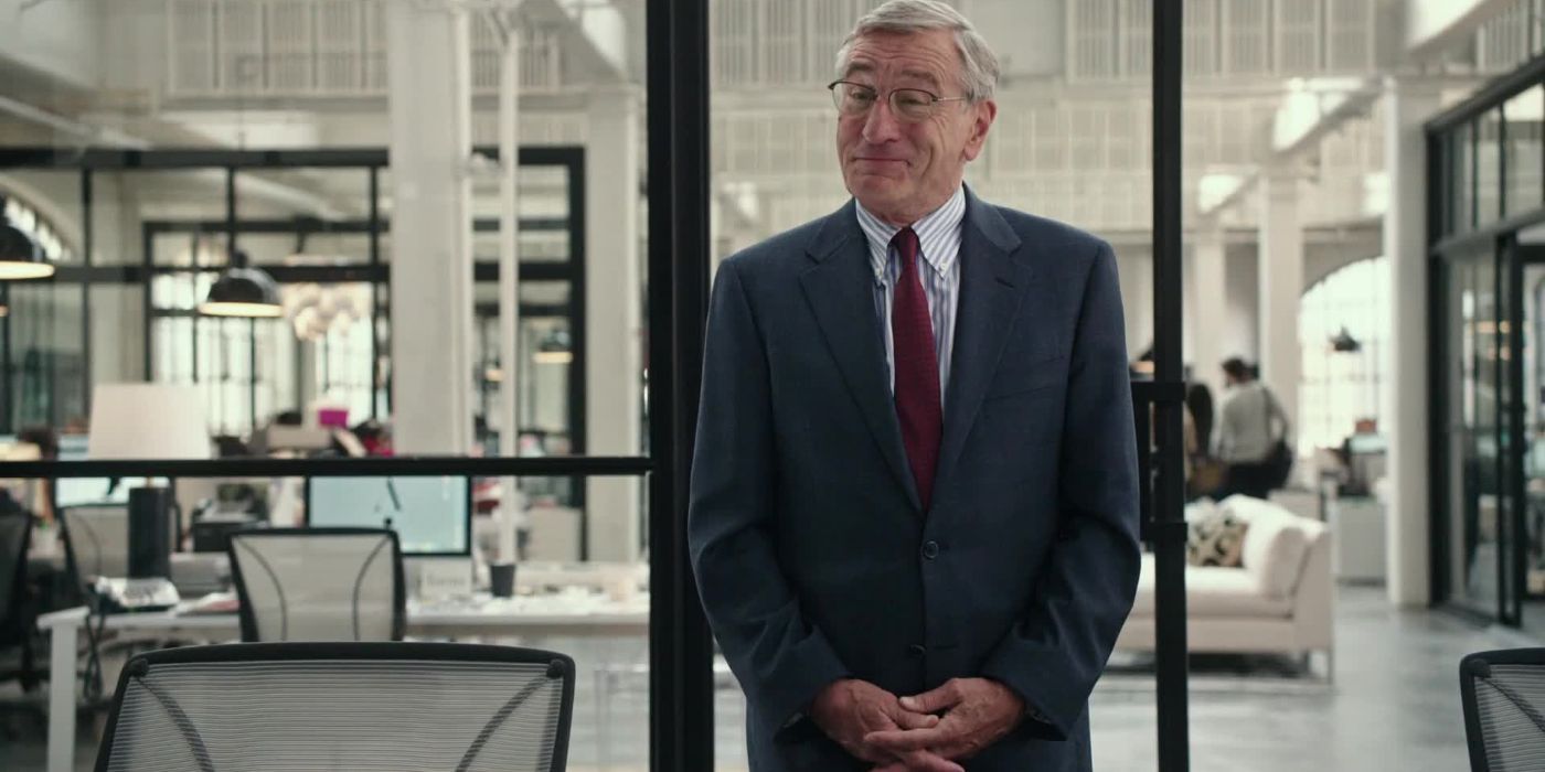 Robert De Niro as Ben in The Intern.