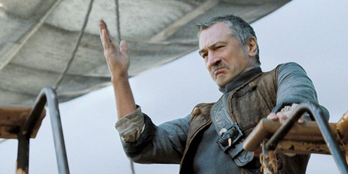 Robert DeNiro as Captain Shakespeare in Stardust