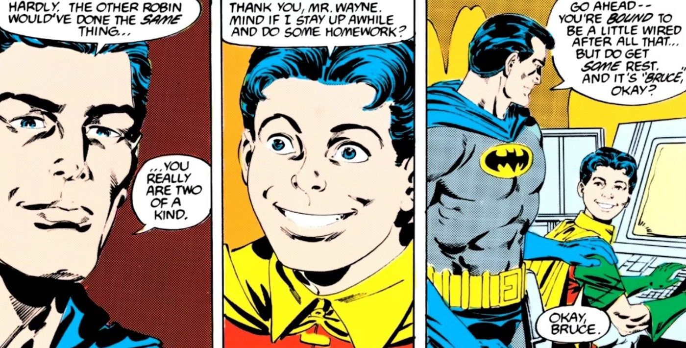 ROBIN HAPPY KID JASON TODD BATMAN