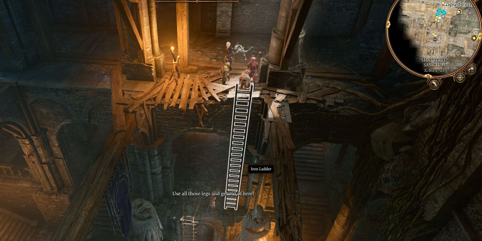 Goblins running away from summons in Baldur’s Gate 3.