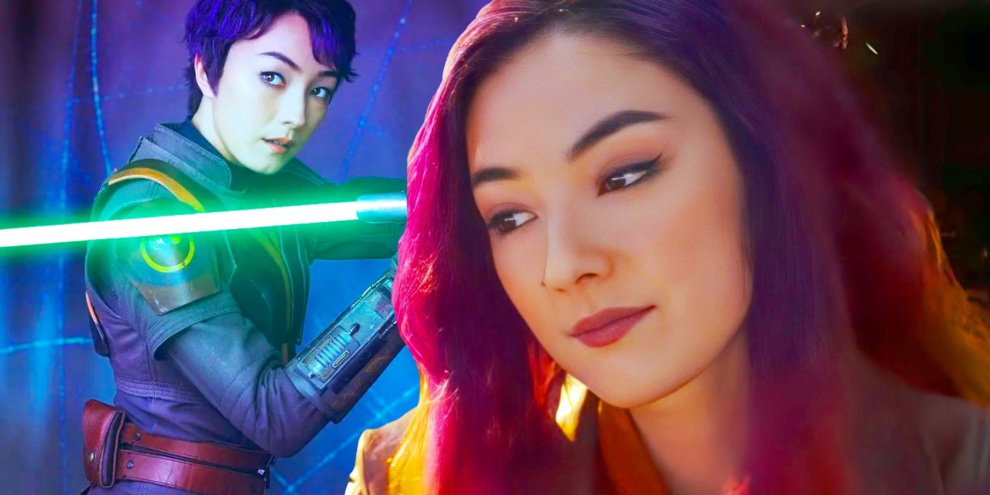 Sabine Wren Wielding Ezra Lightsaber in Star Wars Image