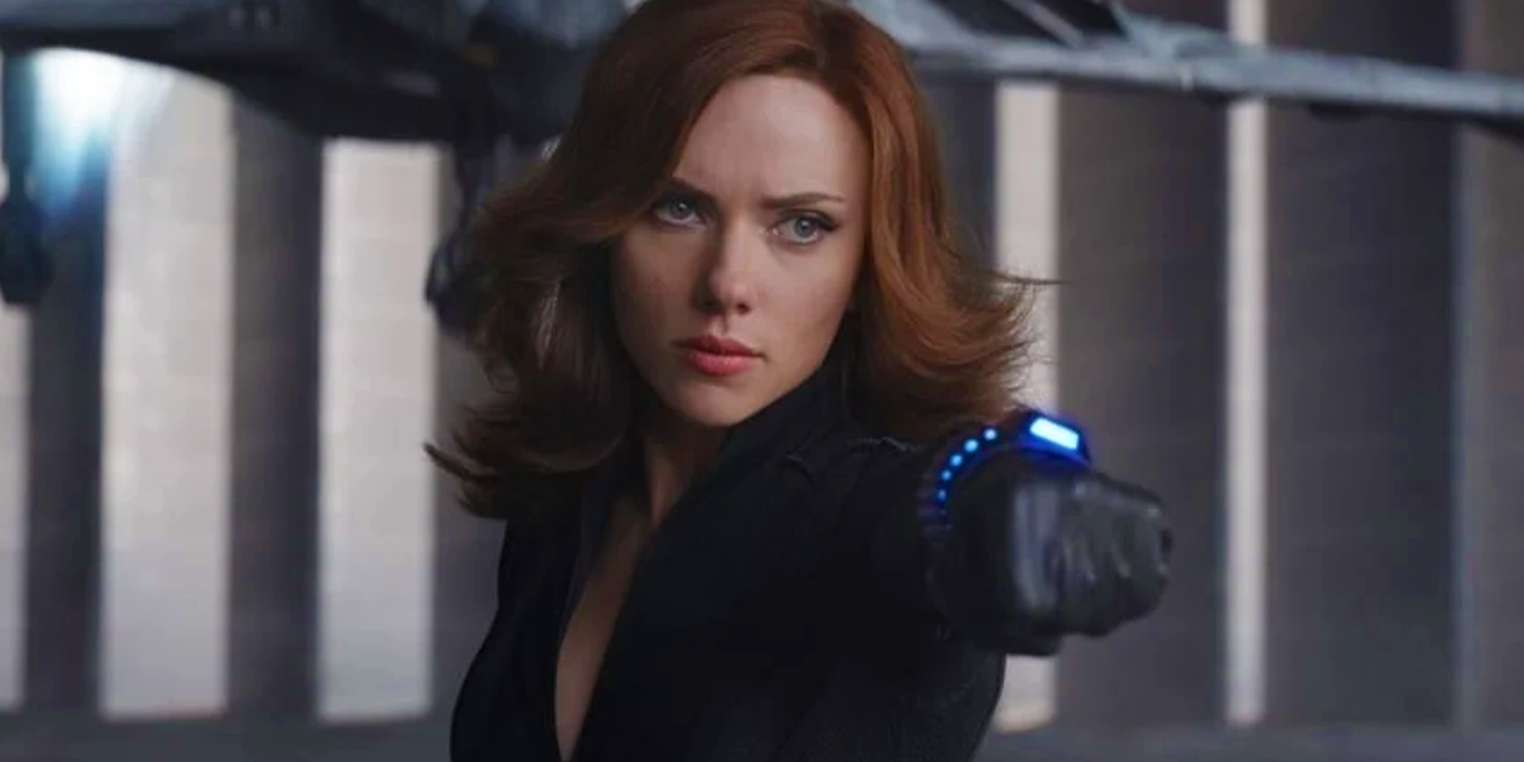 Scarlet Johansson as Natasha Romanoff, Black Widow in Captain America Civil War