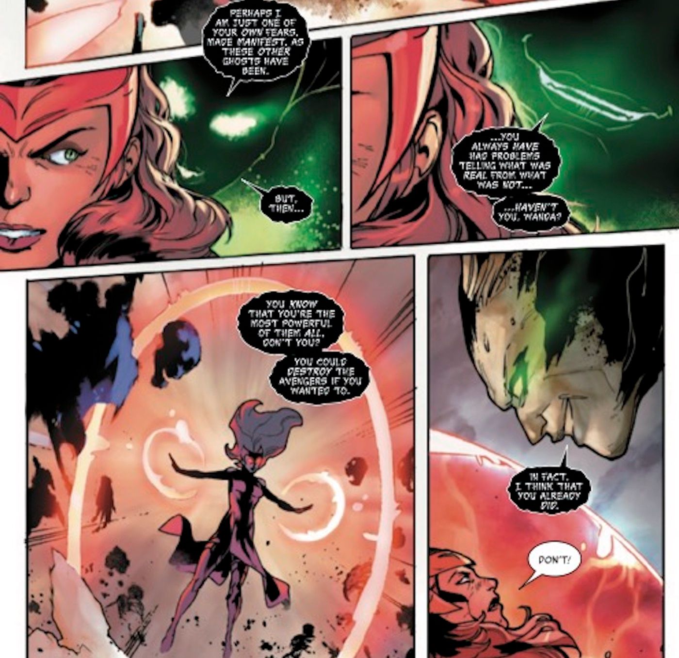 Scarlet Witch Chthon 1