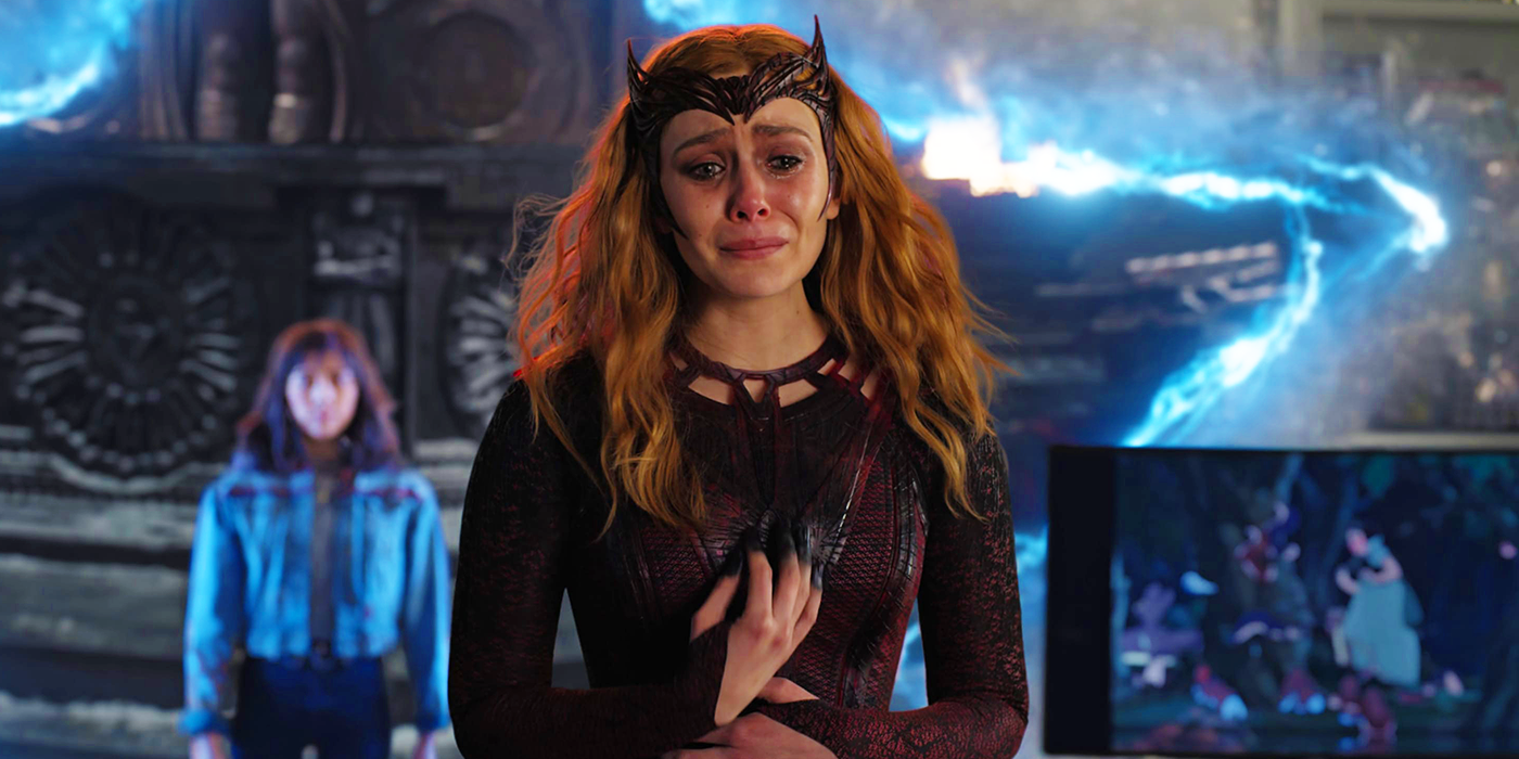 Scarlet Witch on Earth-838 in Doctor Strange in the Multiverse of Madness