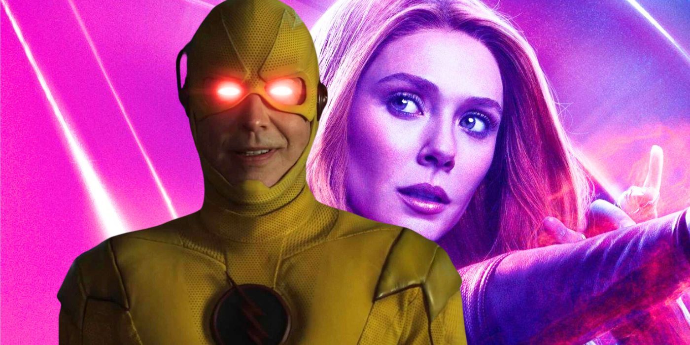 Scarlet Witch Takes On Reverse-Flash In Epic Marvel & DC Crossover Video