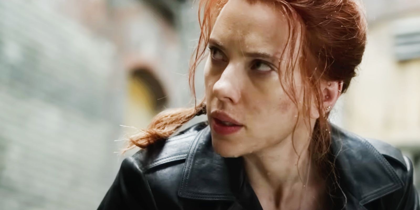 Scarlett Johansson as Natasha Romanoff in Black Widow