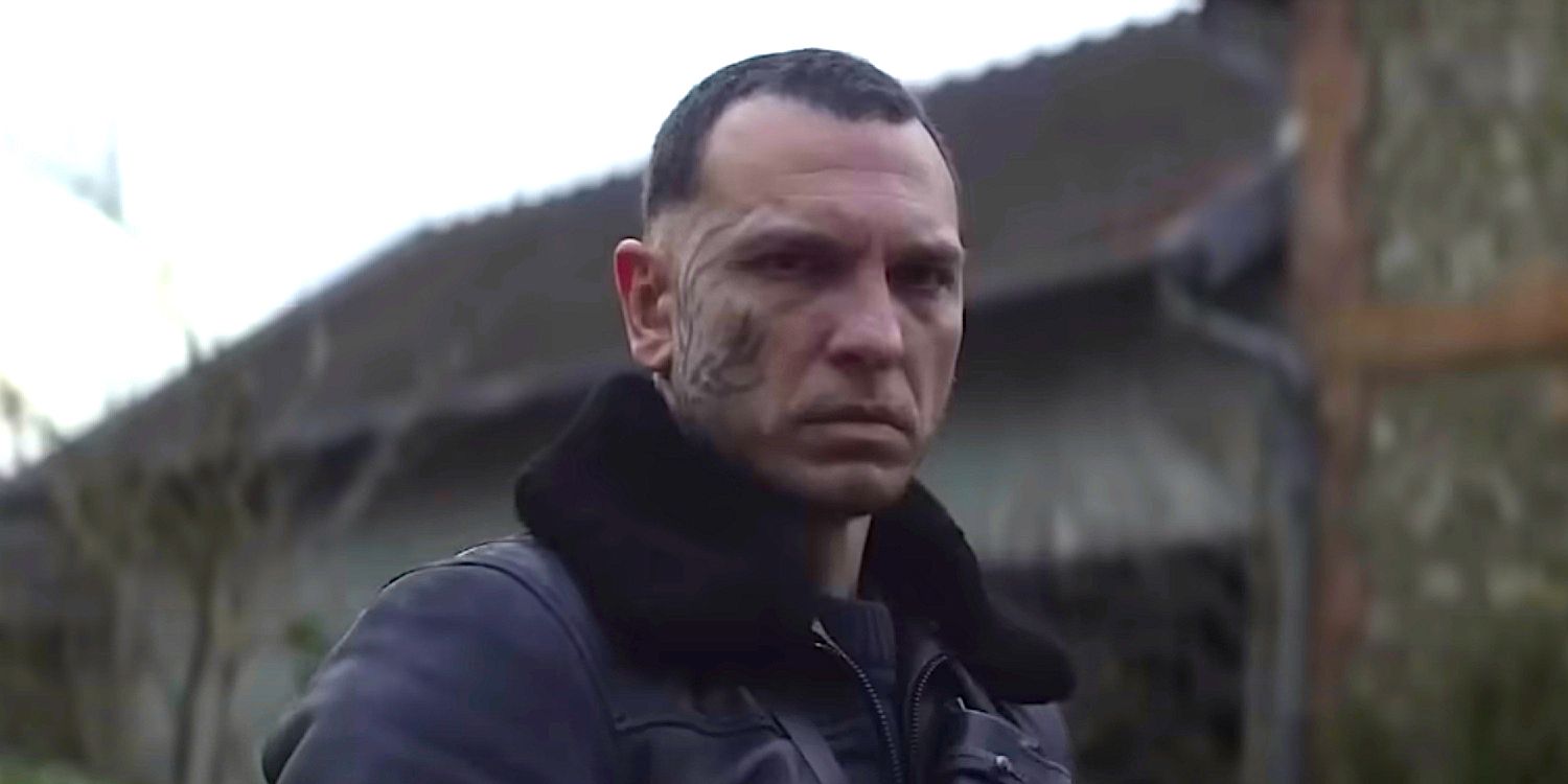 Codron looking serious in The Walking Dead Daryl Dixon