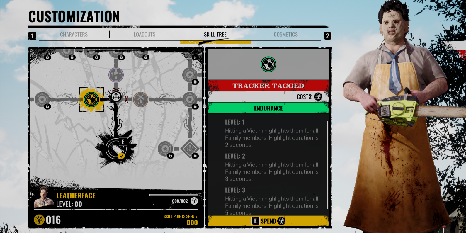 Leatherface&rsquo;s Perk Path in Texas Chainsaw Massacre