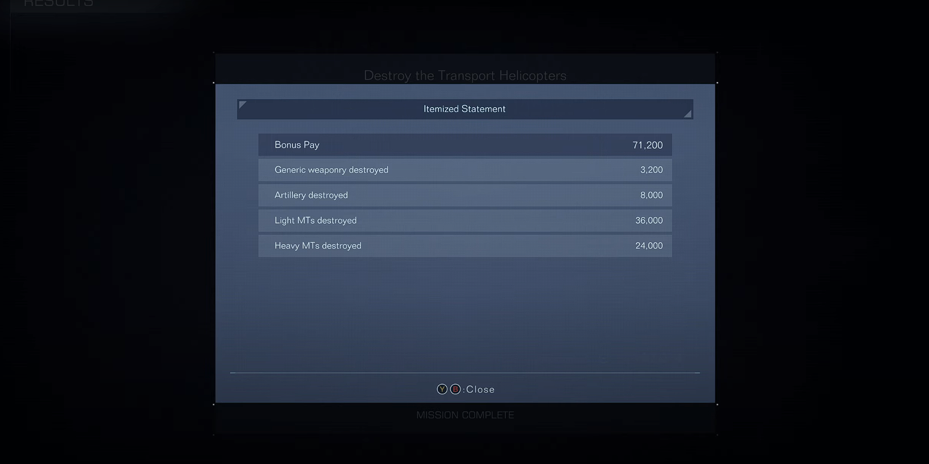 A Pay Statement in Armored Core 6