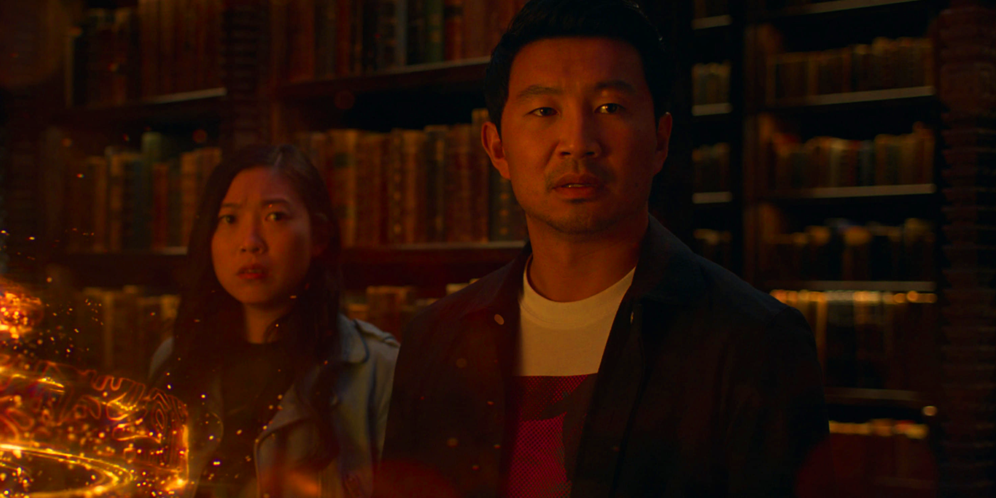 Shang-Chi and Katy in Shang-Chi and the Legend of the Ten Rings mid-credits scene
