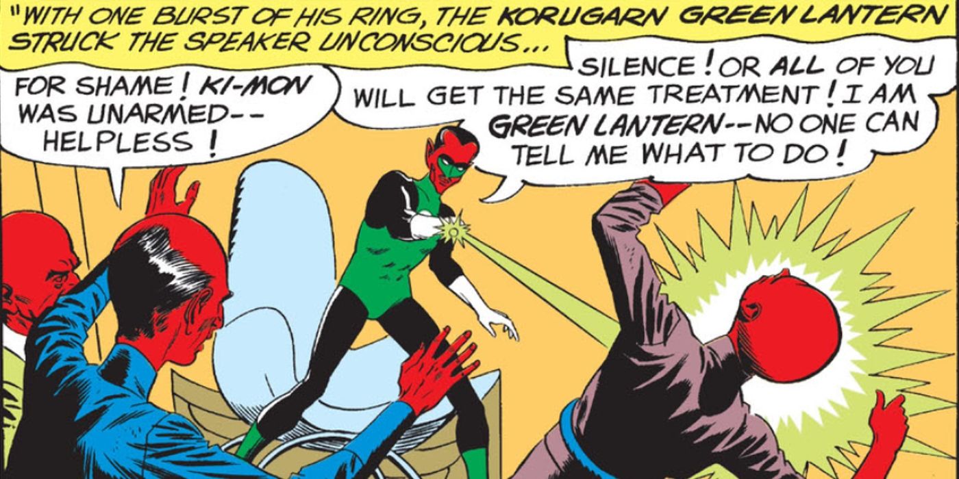 Sinestro Goes Rogue DC