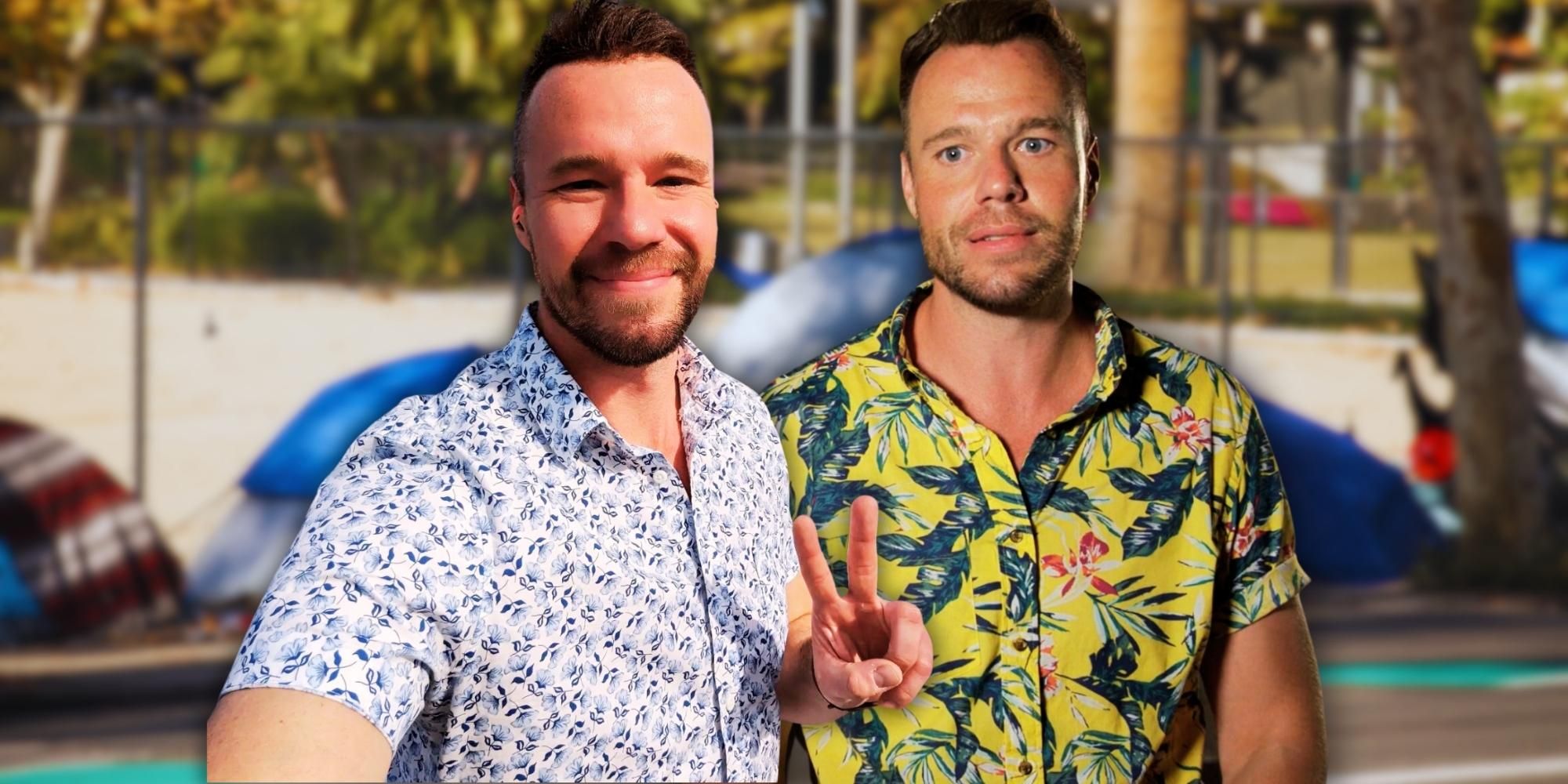 Montage of Love Is Blind&rsquo;s Nick Thompson