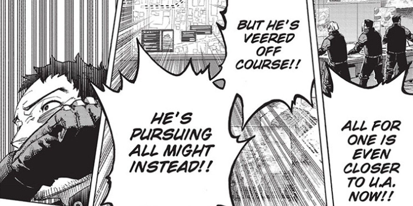 Someone is moved to tears by All Might in My Hero Academia