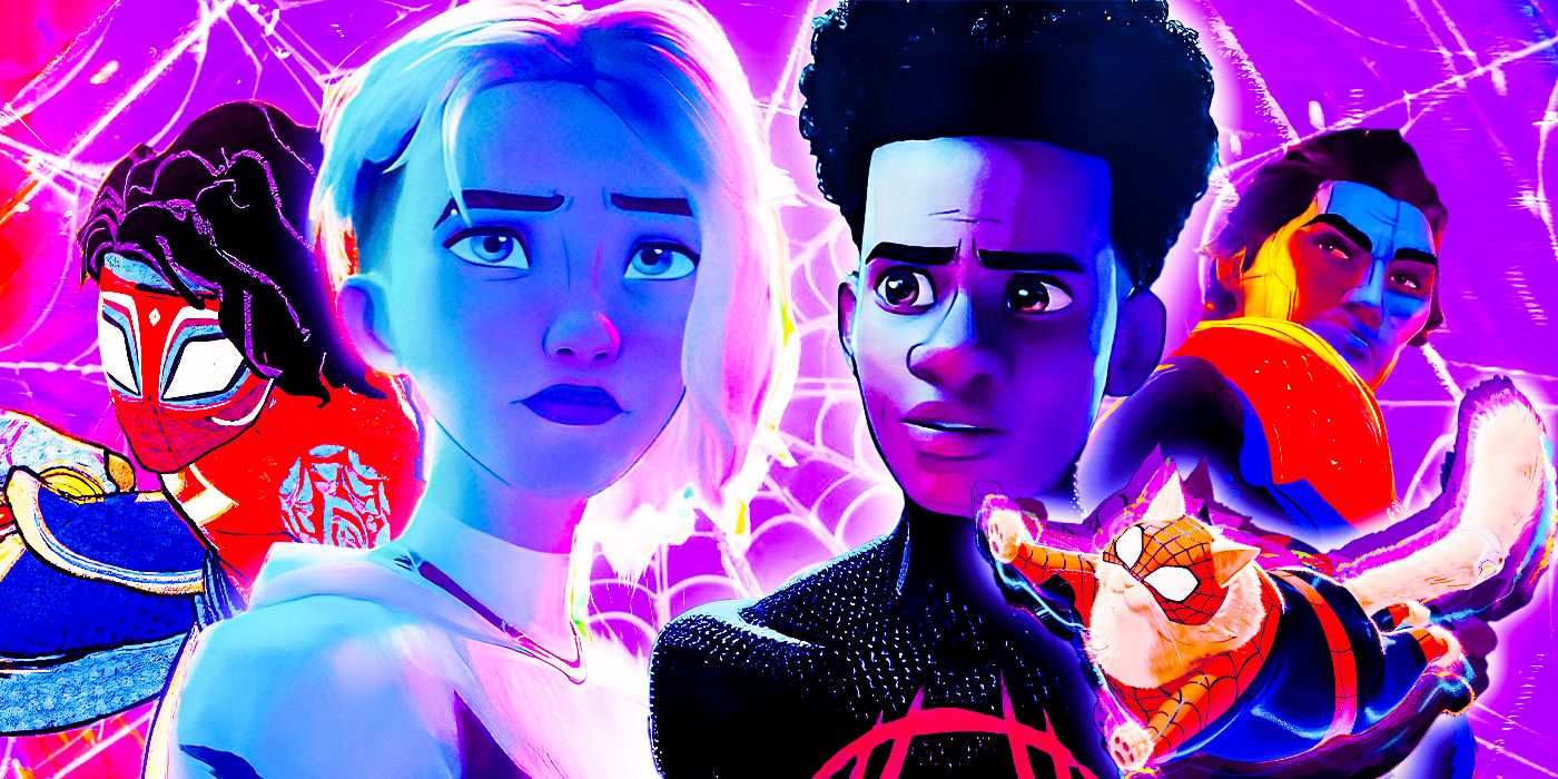 Spider-Man Across the Spider-Verse characters