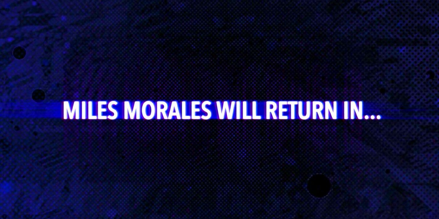 Spider-man Across The Spiderverse Sequel Tease Post Credits Card
