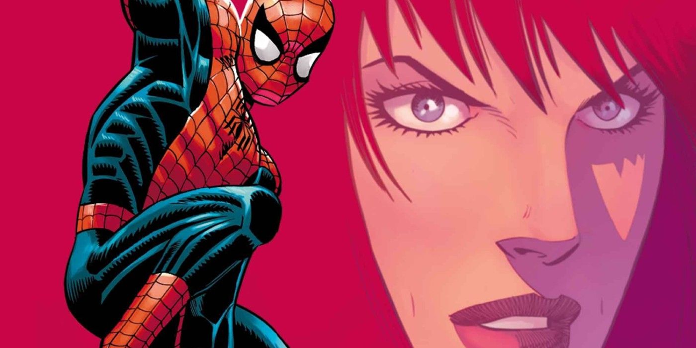 Spider-Man and a Faded Mary Jane Watson