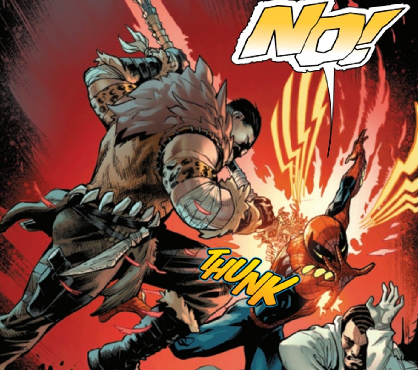 Spider-Man gets stabbed with the Green Goblin’s sins