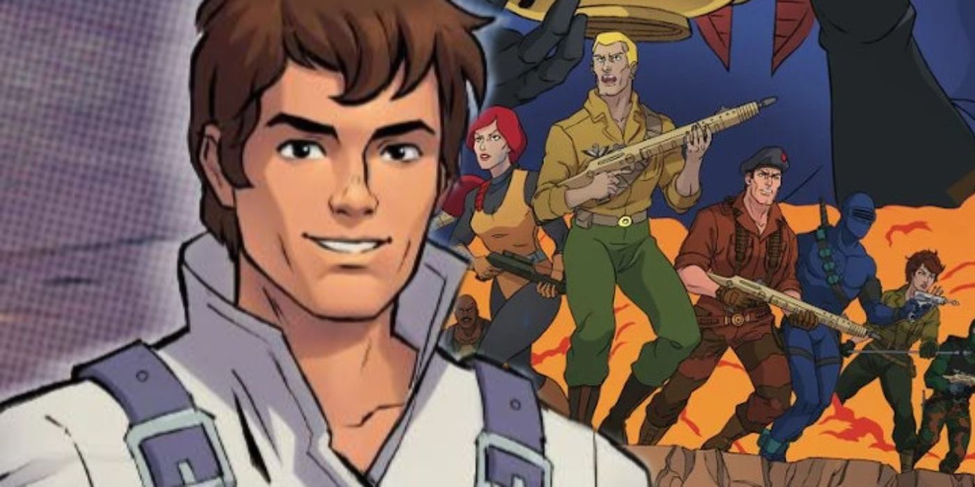 Spike Witwicky with the GI Joes.