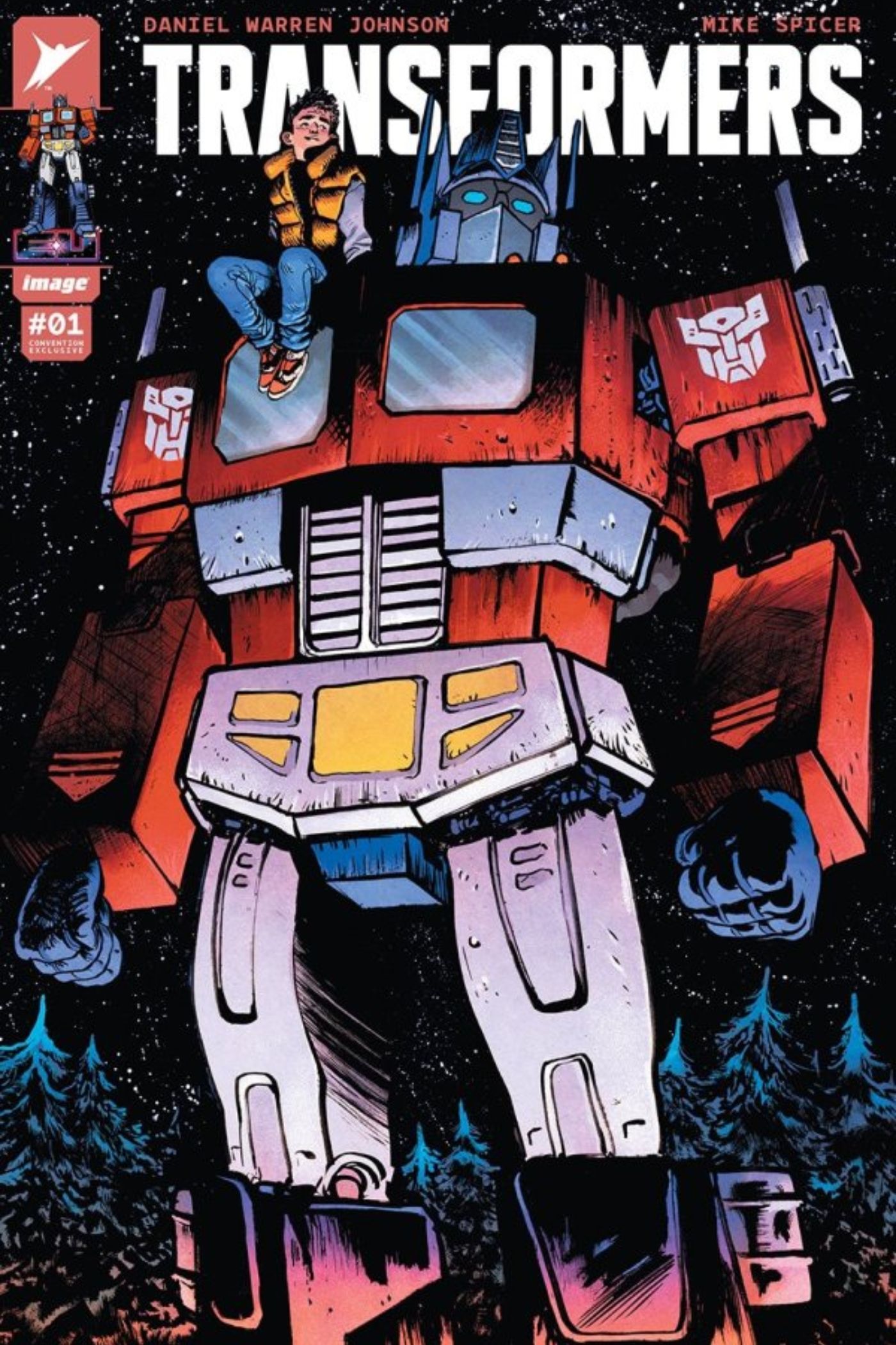 Skybound's Transformers #1 cover