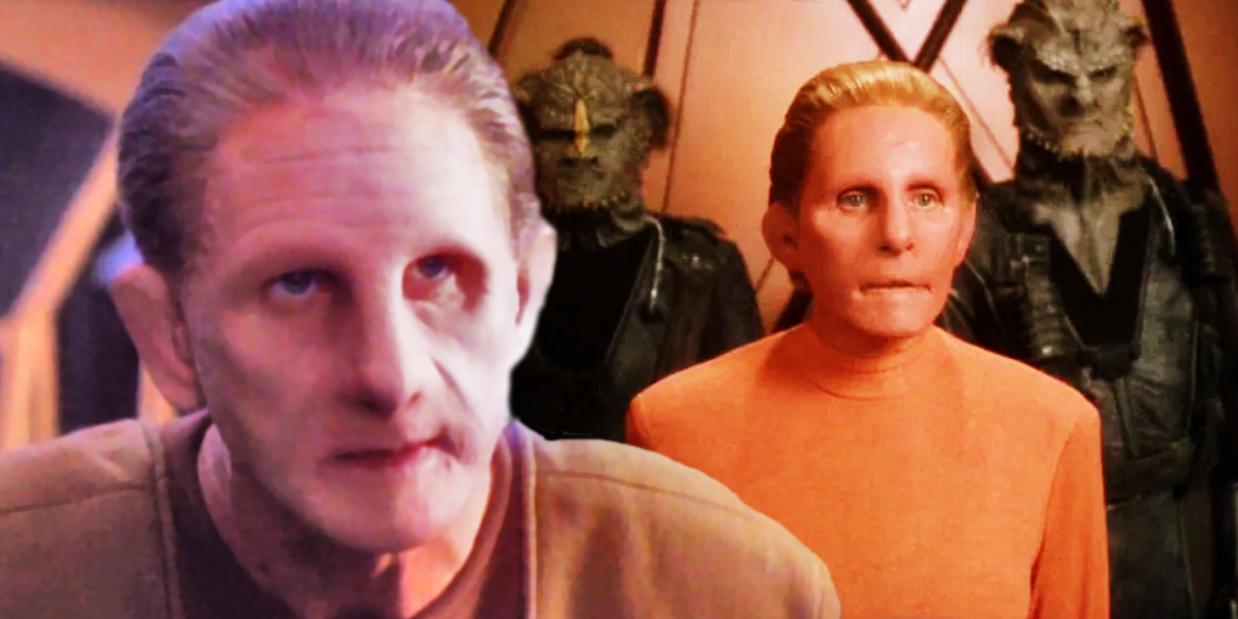 Odo and the Female Changeling backed up by Jem'Hadar