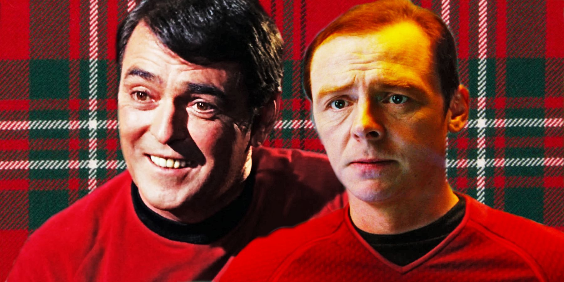 Los dos Scottys de Star Trek contra el tartán del clan Scott