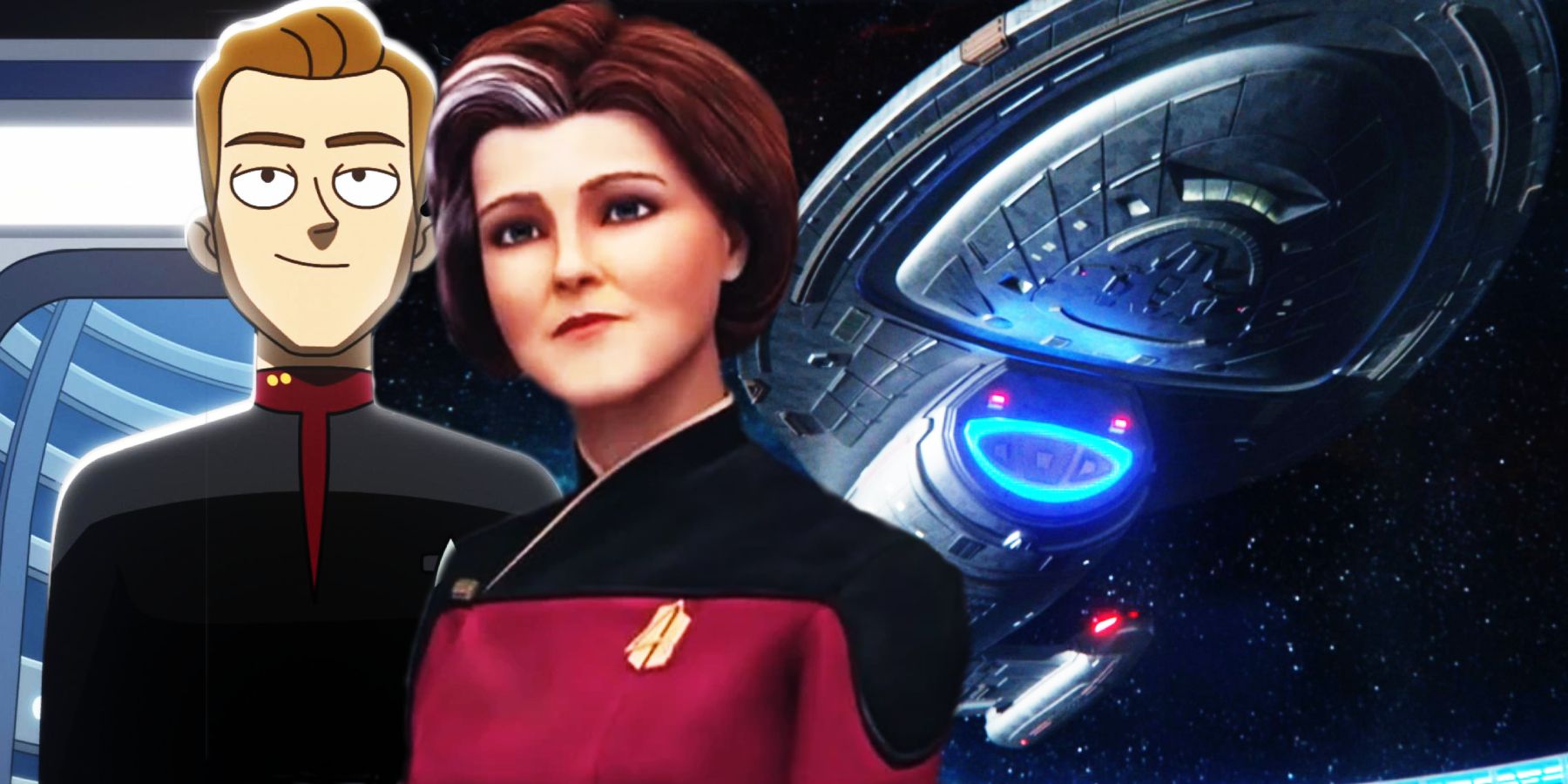 Star Trek&rsquo;s Tom Paris in Lower Decks, Janeway in Prodigy and Voyager in Picard