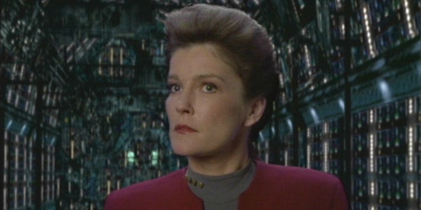 Star Trek Voyager Scorpion Cliffhanger Janeway