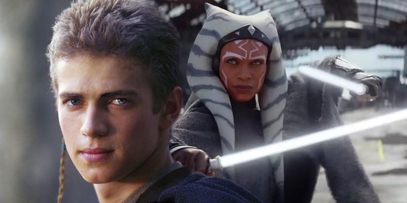 Star Wars Anakin Skywalker and Ahsoka